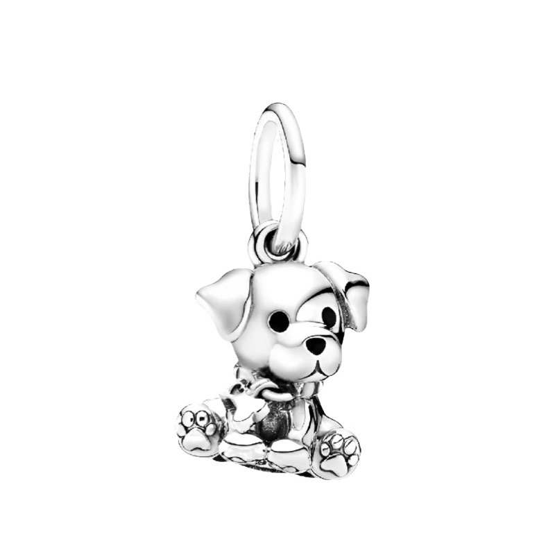 Lab Dangle Charm 925 Sterling Silver